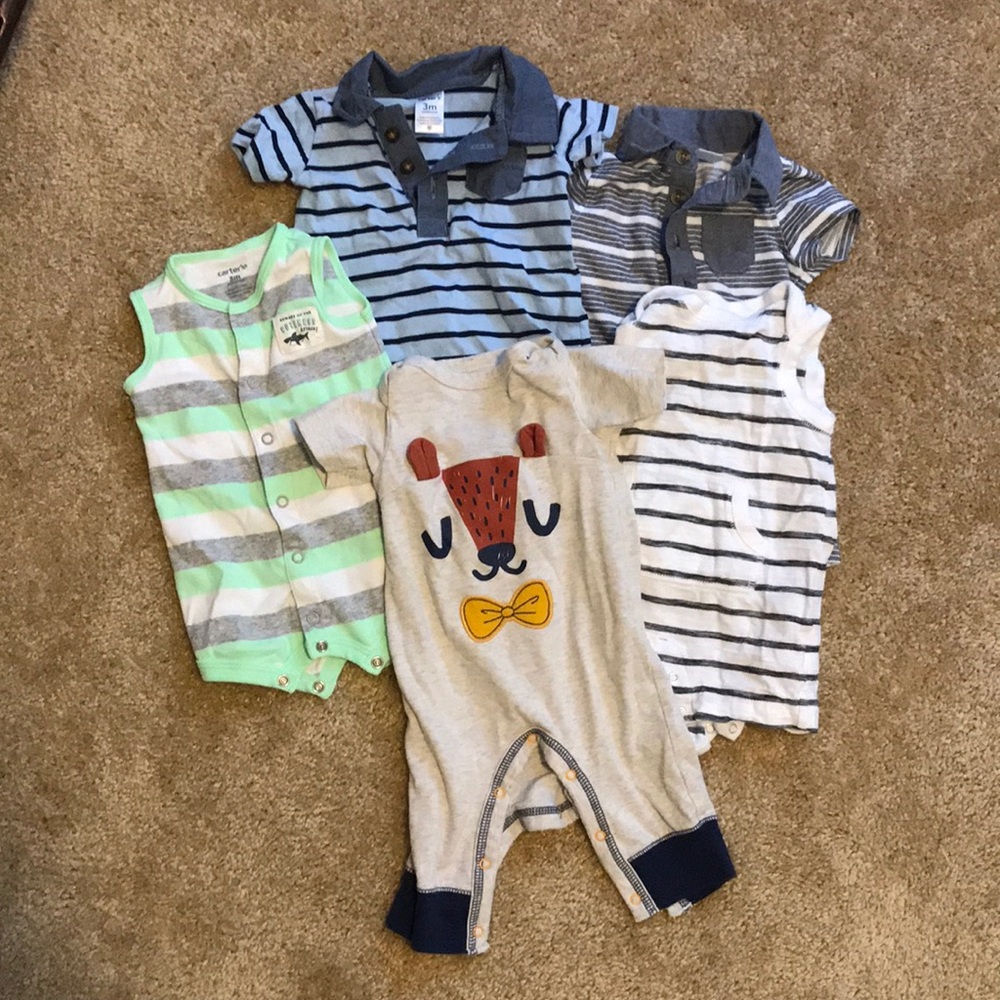 Boys rompers